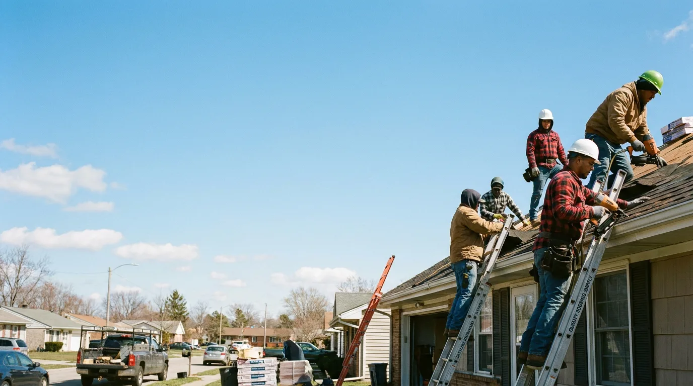 Roofing in New Hudson, MI near me